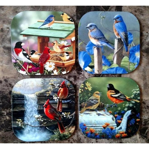 Summer Birds Coasters - Incredible Keepsakes