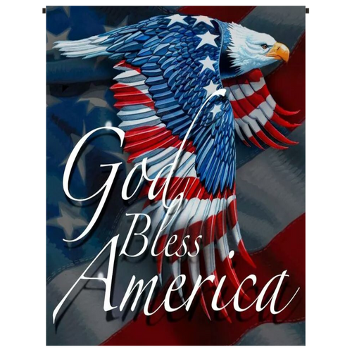 God Bless America Garden Flag - Incredible Keepsakes