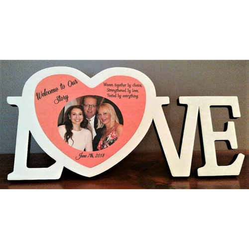 Welcome to our Story Love Frame - Incredible Keepsakes