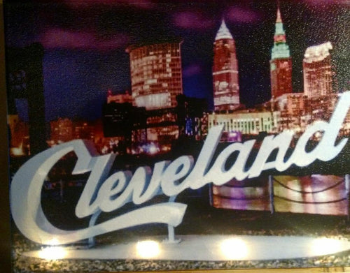Cleveland at Dusk Canvas