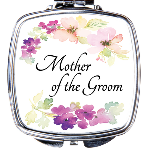 Mother of the Groom Compact Mirror - Incredible Keepsakes