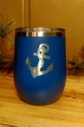 Anchor Stemless Wine Glass