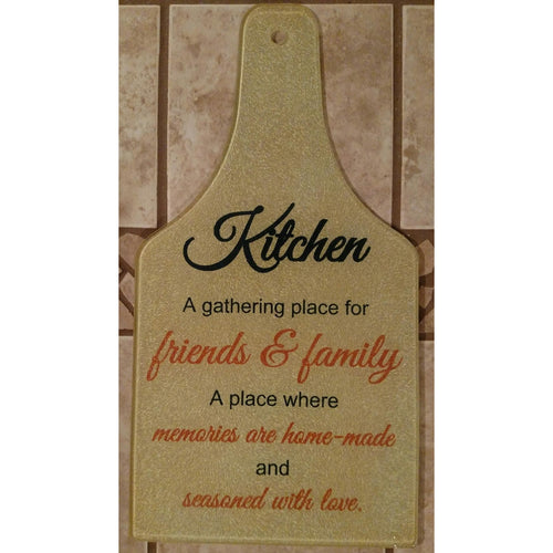 Kitchen Friends & Family Cutting Board - Incredible Keepsakes
