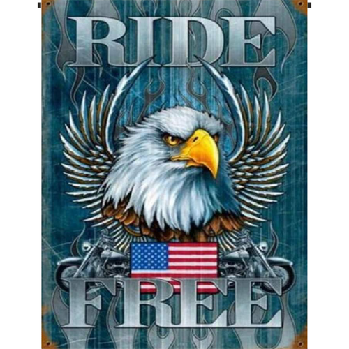 Ride Free Garden Flag - Incredible Keepsakes