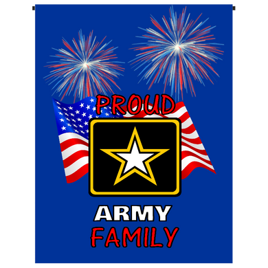 Proud Army Family Garden Flag - Incredible Keepsakes