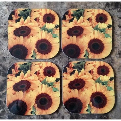 Sunflower Coasters - Incredible Keepsakes