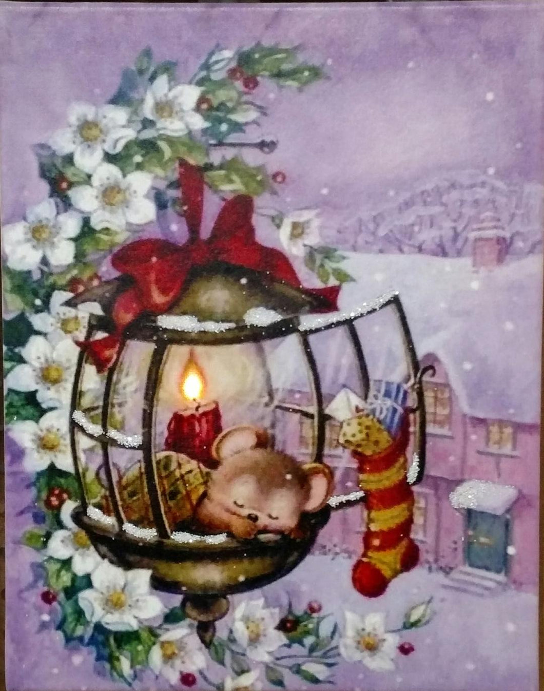 Christmas Mouse Canvas